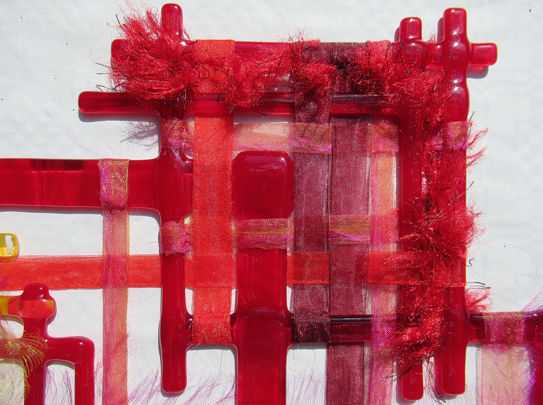 Een van de werken van Lies van den Berg