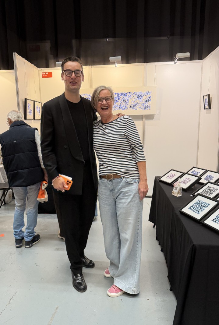 Splinter Chabot bezoekt stand ArtOranje 2026 Groningen